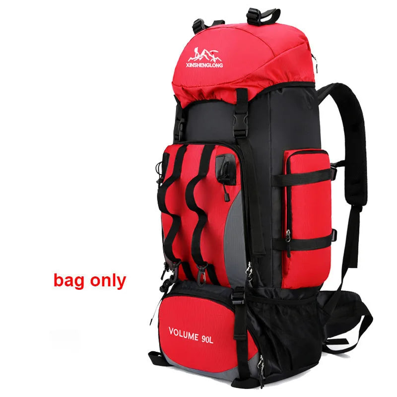 Sac à Dos de Randonnée Imperméable 90L – Sac de Voyage et de Camping avec Grande Capacité, Idéal pour Trekking et Aventures Extérieures - BLACKBEARD OUTDOOR INDUSTRIES