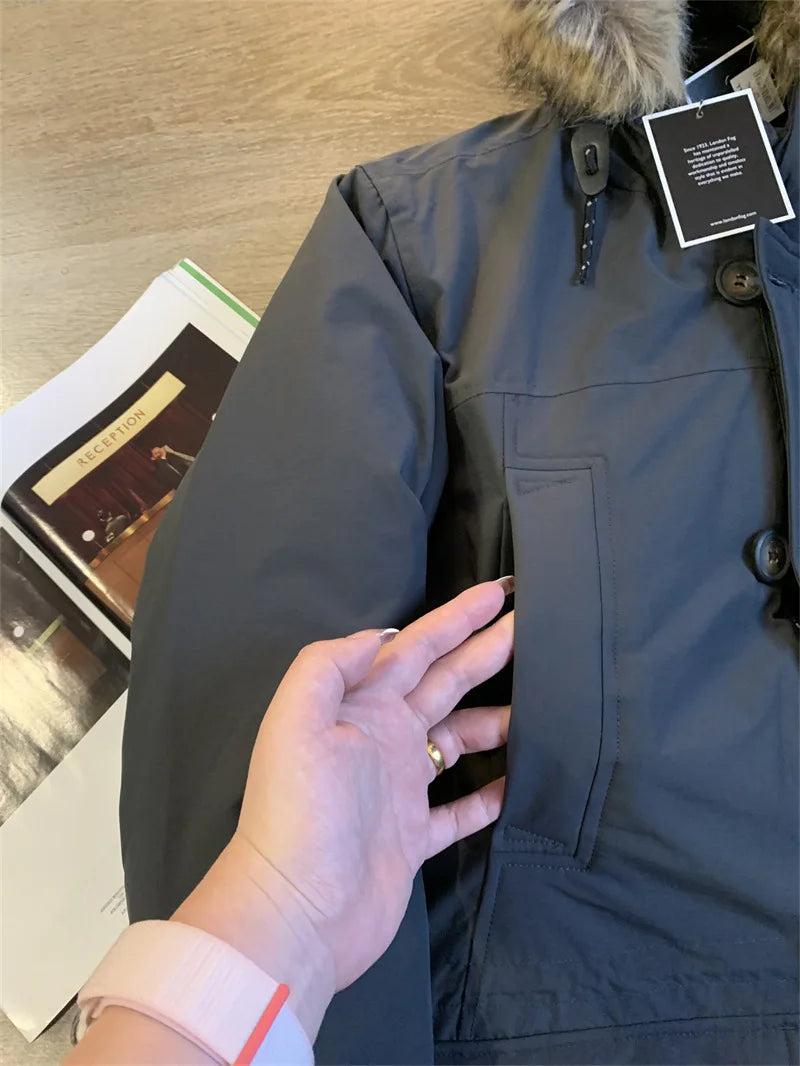 Manteau Long M65 Tooling Outdoor Homme et Femme Imperméable, Coupe-Vent, Ultra Chaud, Avec Capuche — Spécial Hiver - BLACKBEARD OUTDOOR INDUSTRIES