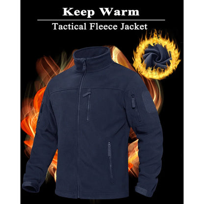 Veste Softshell Tactique Homme – Veste en Fleece Zippée, Chaude, Coupe-Vent et Multifonctionnelle avec Poches Zippées – Idéale pour le Randonnée, le Travail en Extérieur et les Activités en Plein Air BLACKBEARD OUTDOOR INDUSTRIES