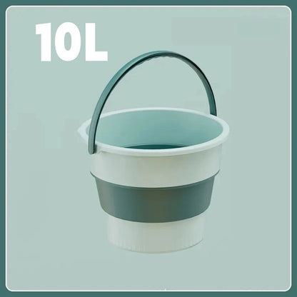 Seau Pliable avec Couvercle 5L / 10L / 17L — Seau Multi-Usages Portable pour Camping, Voiture, Pêche, Maison - BLACKBEARD OUTDOOR INDUSTRIES