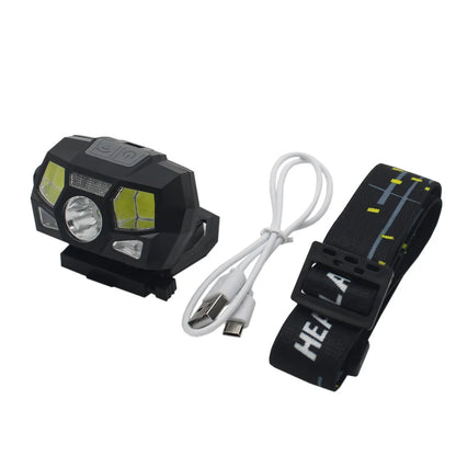 Lampe Frontale Tactique VULPO pour Casque FAST MICH Lampe Signal, Capteur de Mouvement, Rechargeable USB, Étanche – Éclairage pour Chasse et Pêche Ma boutique