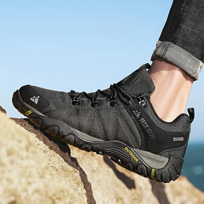 Chaussures de Randonnée Homme HIKEUP – Antidérapantes, Respirantes, Résistantes – Trekking, Escalade, Chasse, Tourisme - BLACKBEARD OUTDOOR INDUSTRIES