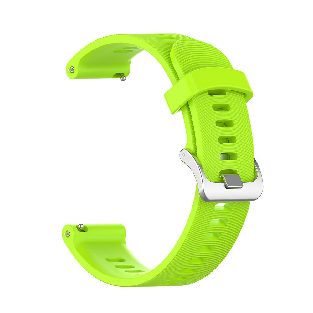 Bracelet en Silicone de 20mm pour Montre Garmin Forerunner / Venu / Vivoactive / Samsung Galaxy Watch BLACKBEARD OUTDOOR INDUSTRIES