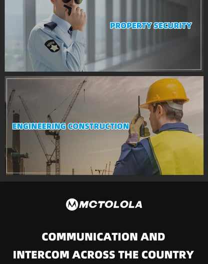 MOTOLOLA MT-888 Talkie-Walkie 4G/5G PoC - Communication à Portée Mondiale - BLACKBEARD OUTDOOR INDUSTRIES