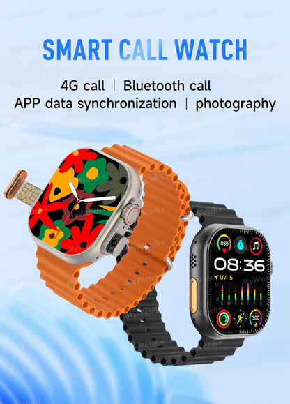Montre Connectée 2025 PENGAGAR T83 4G — GPS, Android/iOS, Caméra, ECG - BLACKBEARD OUTDOOR INDUSTRIES