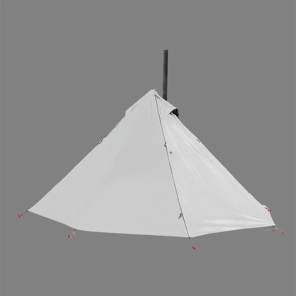Tente Hot Tent Tipi 1 Personne – Avec Fenêtre pour Cheminée | Double Paroi | 3 Saisons | Bushcraft / Camping Solo - BLACKBEARD OUTDOOR INDUSTRIES