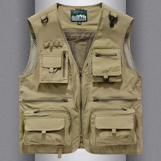 Gilet Homme Multi-Poches en Maille — Modèle 8512 - BLACKBEARD OUTDOOR INDUSTRIES