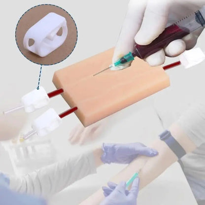 Module de Simulation Cutanée Y-Tube pour Entraînement à l’Injection Intraveineuse &amp; Suture Ma boutique