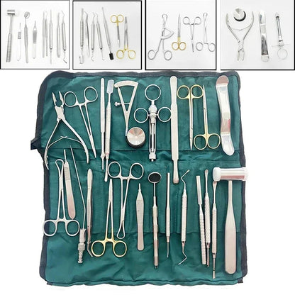 26Pcs Dental Implant Surgical Kit Professional Implantology Instruments Set for Dentists Oral Surgery Equipment Tools Supplies Ma boutique