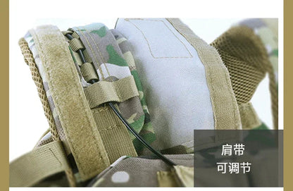 Porte-Plaques MOLLE à Dégagement Rapide – Nylon Tactique Haute Résistance Ma boutique