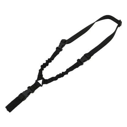 Sangle Fusil Tactique à Point Unique – Harnais Élastique et Réglable 120–150 cm - BLACKBEARD OUTDOOR INDUSTRIES