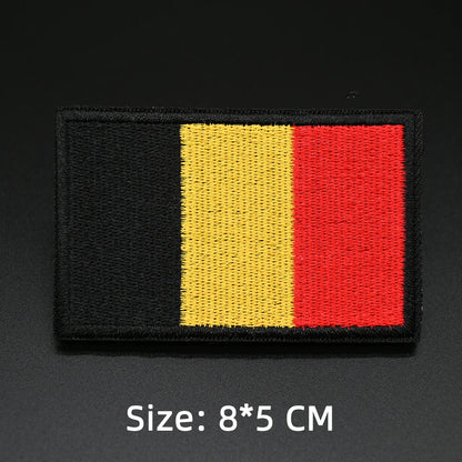 Patches Drapeaux Brodés Tactiques – international - BLACKBEARD OUTDOOR INDUSTRIES