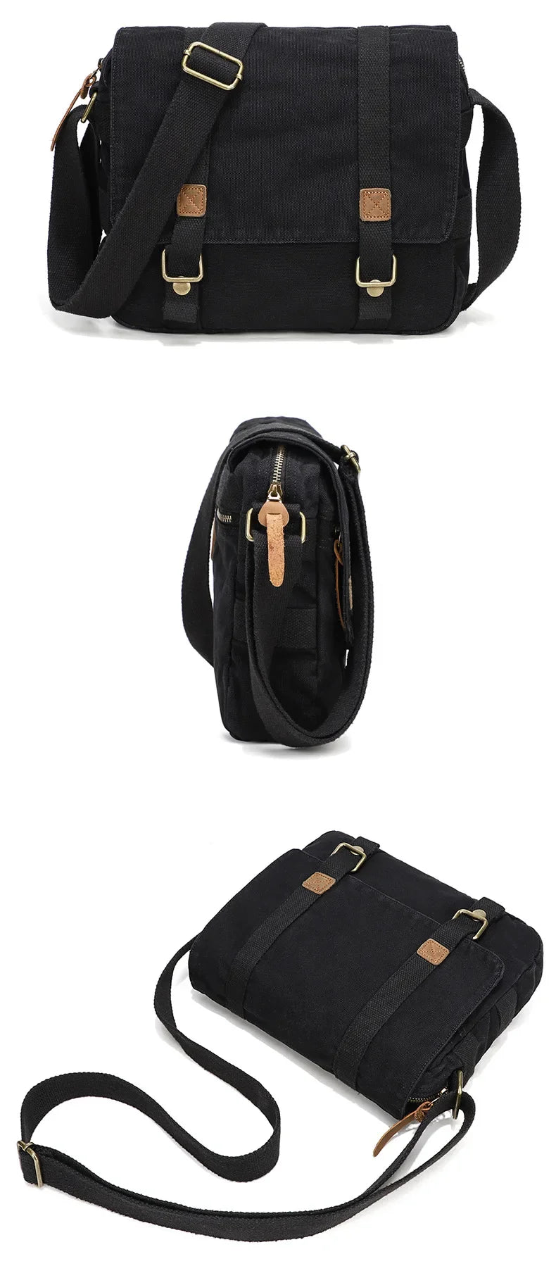 Sac Bandoulière Vintage en Toile - BLACKBEARD OUTDOOR INDUSTRIES
