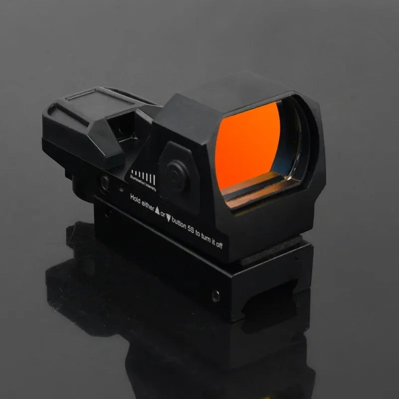Viseur Reflex 1X40 HD101 Red Dot Sight — 4 Réticules Rouge/Vert pour Rail 11 mm ou 20 mm - BLACKBEARD OUTDOOR INDUSTRIES