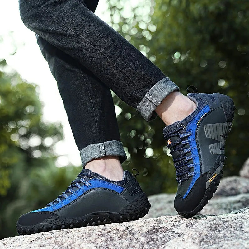 Chaussures de Randonnée Imperméables – Trekking Outdoor Unisexe | Printemps & Mi-saison | Cuir Véritable - BLACKBEARD OUTDOOR INDUSTRIES