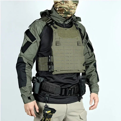 Chemise tactique unisexe manches longues – T-shirt respirant à capuche camouflage pour chasse, entraînement et paintball - BLACKBEARD OUTDOOR INDUSTRIES