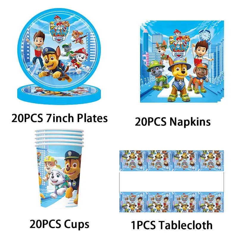 Paw Patrolpack décoration fêtes Ma boutique