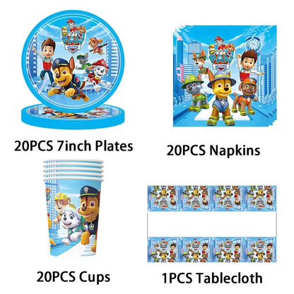Paw Patrolpack décoration fêtes Ma boutique