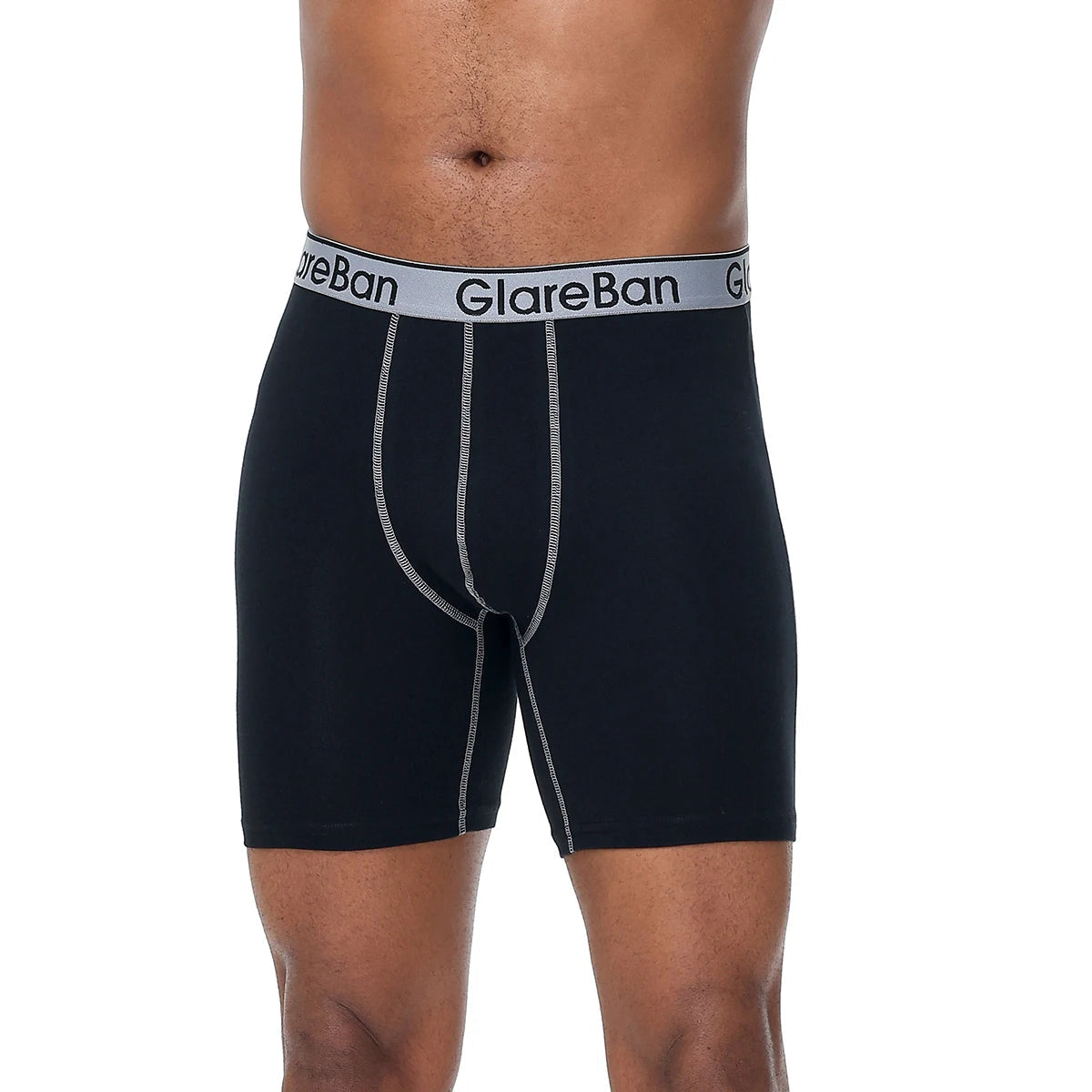 Pack de 4 Boxers Mi-Long pour Hommes - Coton Respirant BLACKBEARD OUTDOOR INDUSTRIES