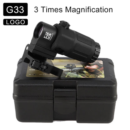 Magnifier Tactique Eotech G33 / G43 / G45 — Grossissement Fixe 3X ou 5X avec Monture QD Switch to Side - BLACKBEARD OUTDOOR INDUSTRIES