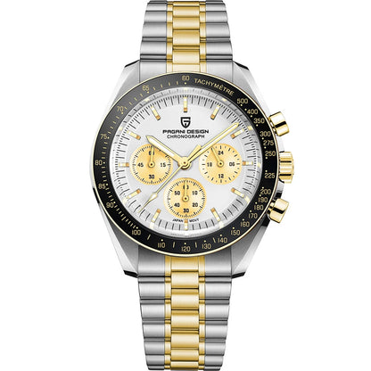 PAGANI DESIGN PD-1701 Moonwatch 2025 – Hommage à la CK2998 – Montre Homme Quartz Chronographe de Luxe - BLACKBEARD OUTDOOR INDUSTRIES