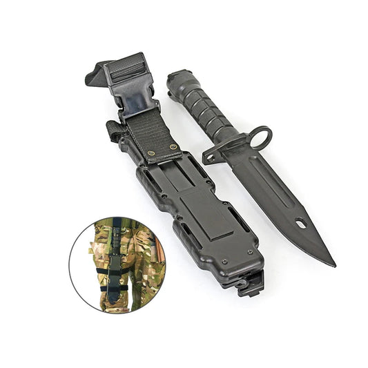 Couteau M9 en Caoutchouc – Réplique pour Airsoft, Entraînement, Arts Martiaux, Cosplay & Halloween Ma boutique
