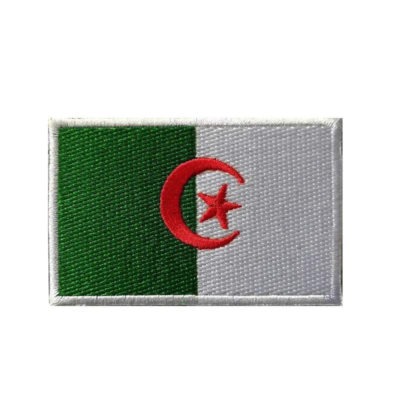 Patch Brodé Drapeau – international | Patch Militaire Tactique Velcro - BLACKBEARD OUTDOOR INDUSTRIES