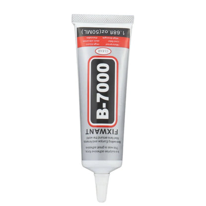 Colle B-7000 - Adhesif Universel Transparent pour Réparation d'Écran de Téléphone - Disponible en 15ML, 25ML, 50ML, 110ML avec Applicateur de Précision BLACKBEARD OUTDOOR INDUSTRIES