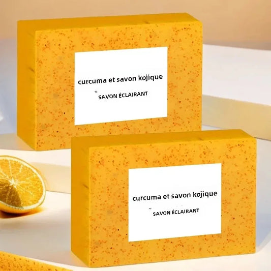 Savon au Curcuma et Acide Kojique – Exfoliant Naturel pour un Éclat Radieux de la Peau - BLACKBEARD OUTDOOR INDUSTRIES