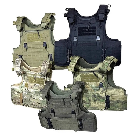 Plate Carrier Léger 900D à Découpe Laser - Système de Libération Rapide - BLACKBEARD OUTDOOR INDUSTRIES