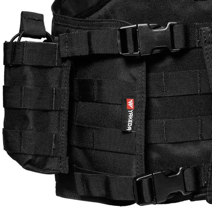 Gilet Tactique Porte-Plaque YAKEDA E88005 – Usage Professionnel & Airsoft Ma boutique
