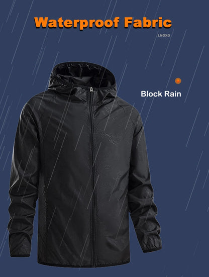 Veste de Randonnée Imperméable pour Hommes et Femmes - Protection Solaire et Coupe-Vent Unisexe | Idéale pour le Camping, l'Escalade et les Activités Extérieures BLACKBEARD OUTDOOR INDUSTRIES