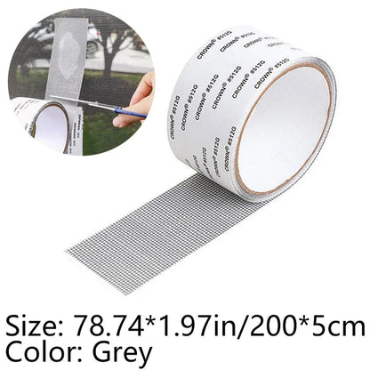 Rideau Anti-Moustiques Auto-adhésif - Filet de Protection Moustiques pour Fenêtre et Porte, DIY, Découpe Libre - BLACKBEARD OUTDOOR INDUSTRIES