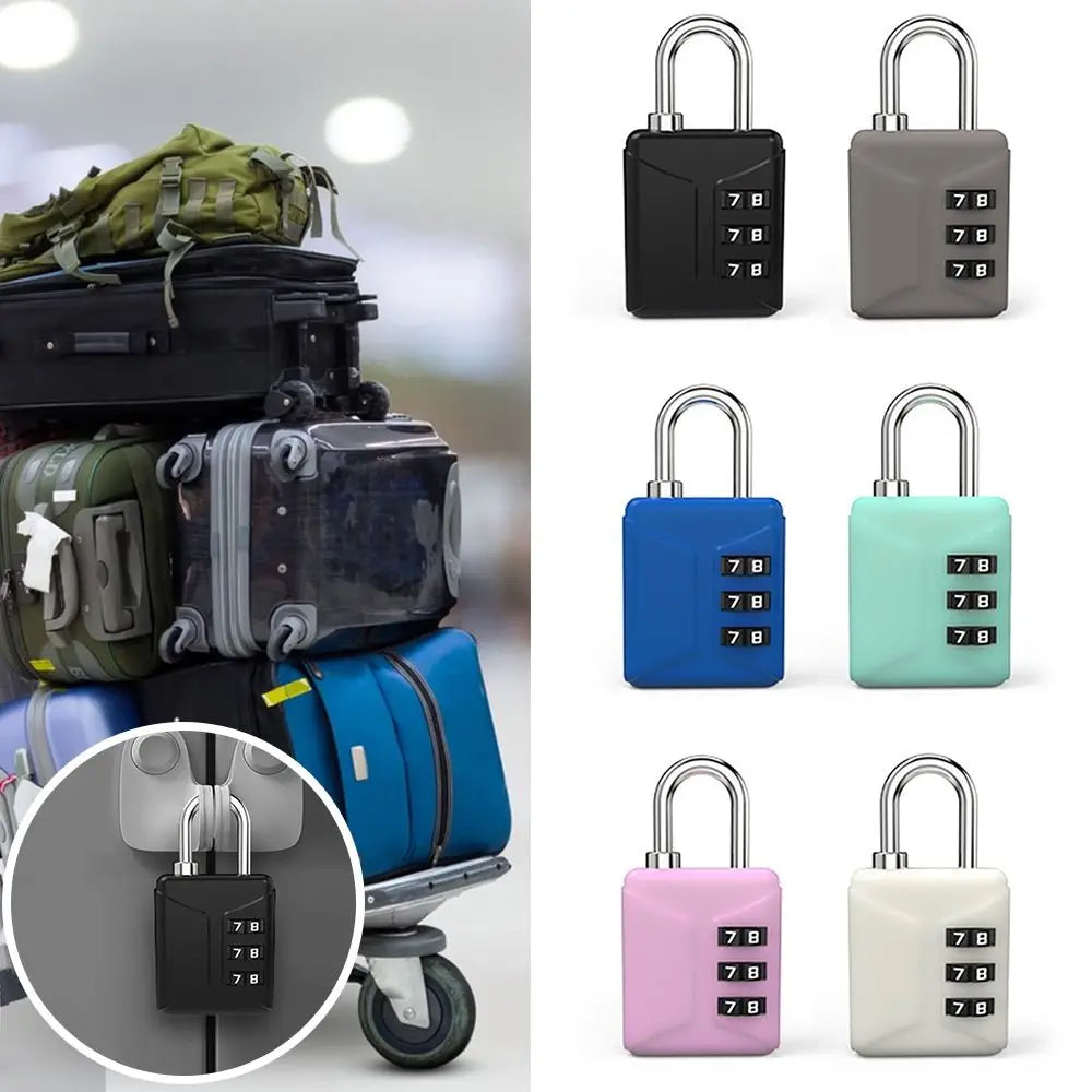 Mini Cadenas à Combinaison 3 Chiffres – Serrure pour Sac à Dos, Valise, Casier d’Étudiant - BLACKBEARD OUTDOOR INDUSTRIES
