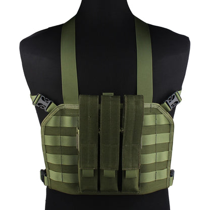 EMERSONGEAR MP7 Chest Rig avec Poche à Magazines – Gilet Tactique MOLLE pour Airsoft, Chasse et Camping - BLACKBEARD OUTDOOR INDUSTRIES