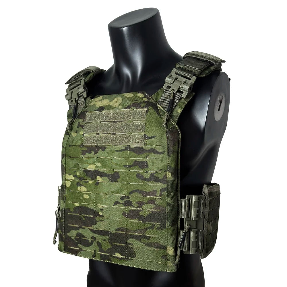 Gilet Tactique EMERSONGEARS 1000D Nylon – Porte-Plates Outdoor, Gilet de Chasse et Protection MOLLE Ajustable - BLACKBEARD OUTDOOR INDUSTRIES