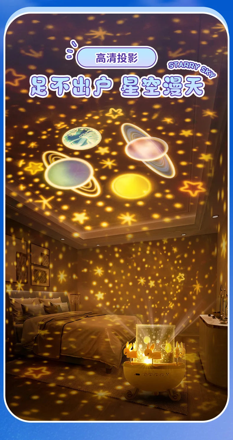 Starry Sky lampe de chevet animée Bluetooth Ma boutique