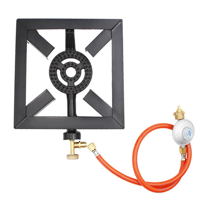 Réchaud à Gaz en Fonte 8KW – Brûleur LPG Puissant pour Cuisine Extérieure - BLACKBEARD OUTDOOR INDUSTRIES