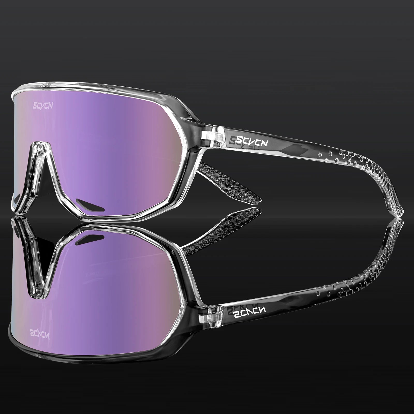 Lunettes de Vélo SCVCN UV400 - Lunettes de Sport pour Homme et Femme, Protection UV - BLACKBEARD OUTDOOR INDUSTRIES