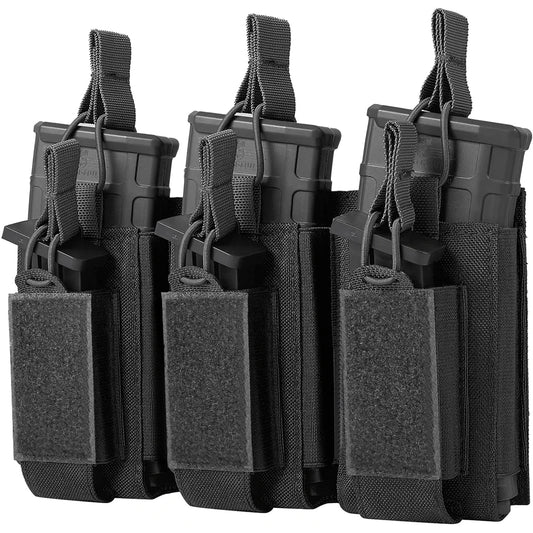 Triple Magazine Pouch Molle Mag Bag – Porte-chargeurs tactique polyvalent - BLACKBEARD OUTDOOR INDUSTRIES
