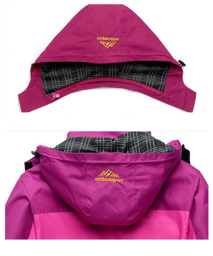 Ensemble Veste & Pantalon de Randonnée Femme TRVLWEGO | Imperméable 20000MM | Coupe-Vent | Outdoor Camping Trekking - BLACKBEARD OUTDOOR INDUSTRIES