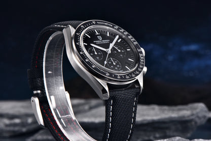 PAGANI DESIGN PD-1701 Moonwatch 2025 – Hommage à la CK2998 – Montre Homme Quartz Chronographe de Luxe - BLACKBEARD OUTDOOR INDUSTRIES