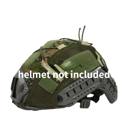 Couvre-Casque Tactique Universel – Compatible Casque FAST MH/PJ/BJ | Airsoft, Paintball, Chasse - BLACKBEARD OUTDOOR INDUSTRIES