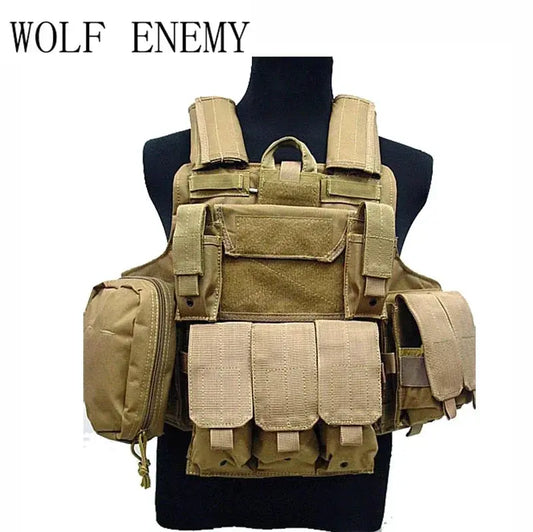 Wolf Enemy CIRAS Plate Carrier – Gilet Porte-Plaques Tactique MOLLE Ma boutique