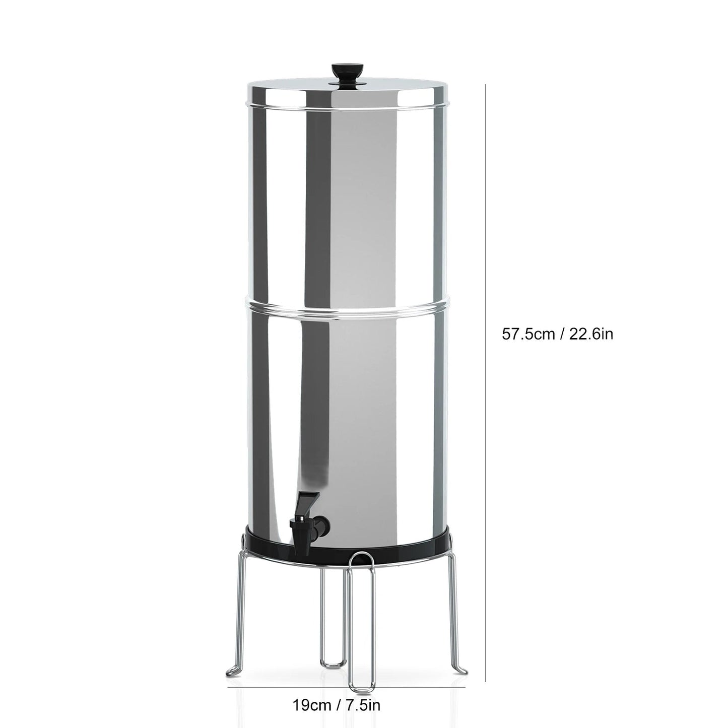 💧 Système de Filtration d’Eau par Gravité – 1,5 Gallon Ma boutique