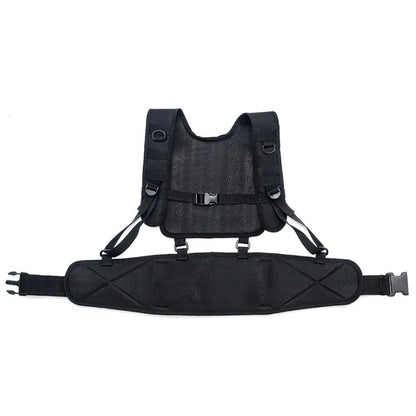 Harnais Tactique MOLLE avec Ceinture Détachable – Harnais de Combat Airsoft, Équipement Militaire, Entraînement et Chasse Outdoor BLACKBEARD OUTDOOR INDUSTRIES