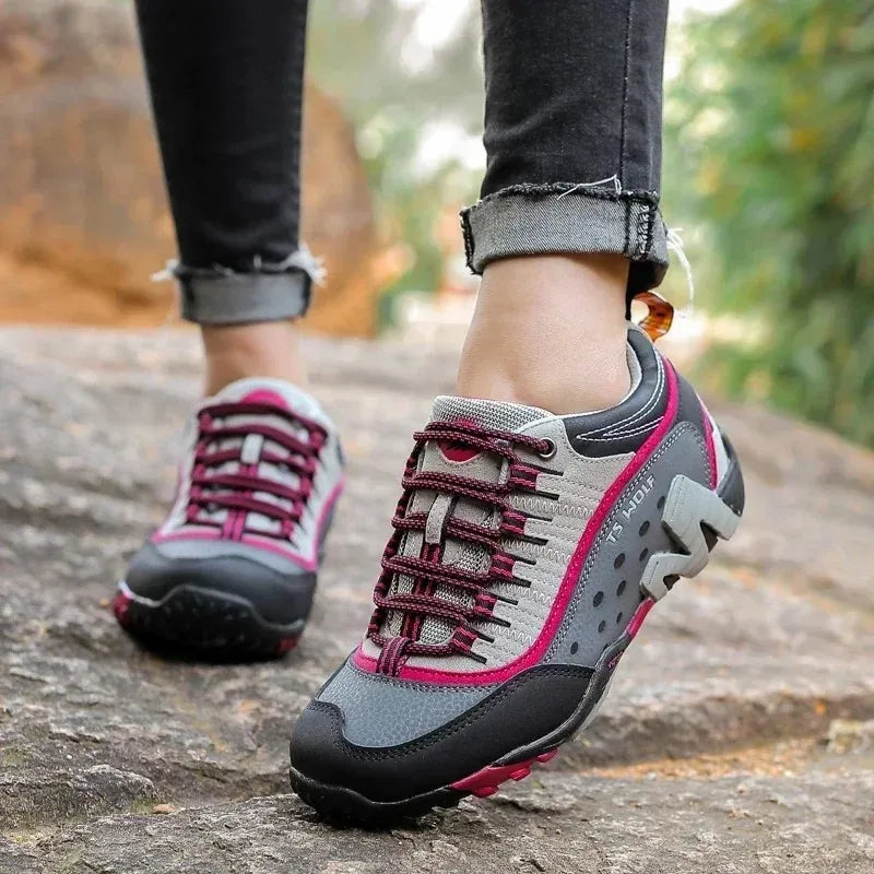 Chaussures de Randonnée Imperméables – Trekking Outdoor Unisexe | Printemps & Mi-saison | Cuir Véritable - BLACKBEARD OUTDOOR INDUSTRIES