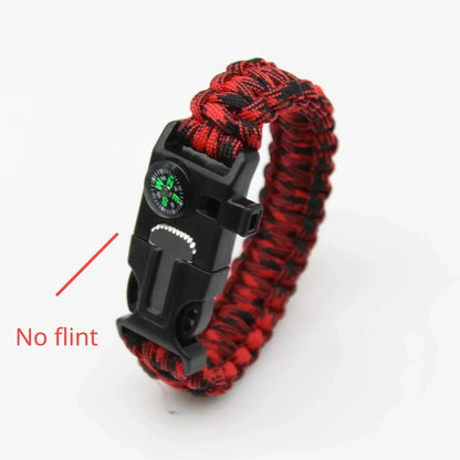 Bracelet de Survie Multi-fonction en Paracorde 4 mm – Équipement Militaire d'Urgence - BLACKBEARD OUTDOOR INDUSTRIES