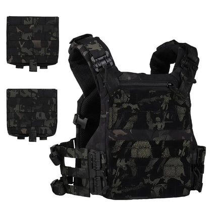 Gilet Tactique Outdoor 3.0 K19 pour Chasse – Porte Plaques MOLLE avec Système de Libération Rapide et Ceinture Ajustable – Équipement de Combat BLACKBEARD OUTDOOR INDUSTRIES