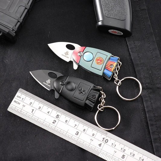 Mini Couteau de Poche Pliant – Porte-clés EDC | Camping, Chasse, Survie - BLACKBEARD OUTDOOR INDUSTRIES